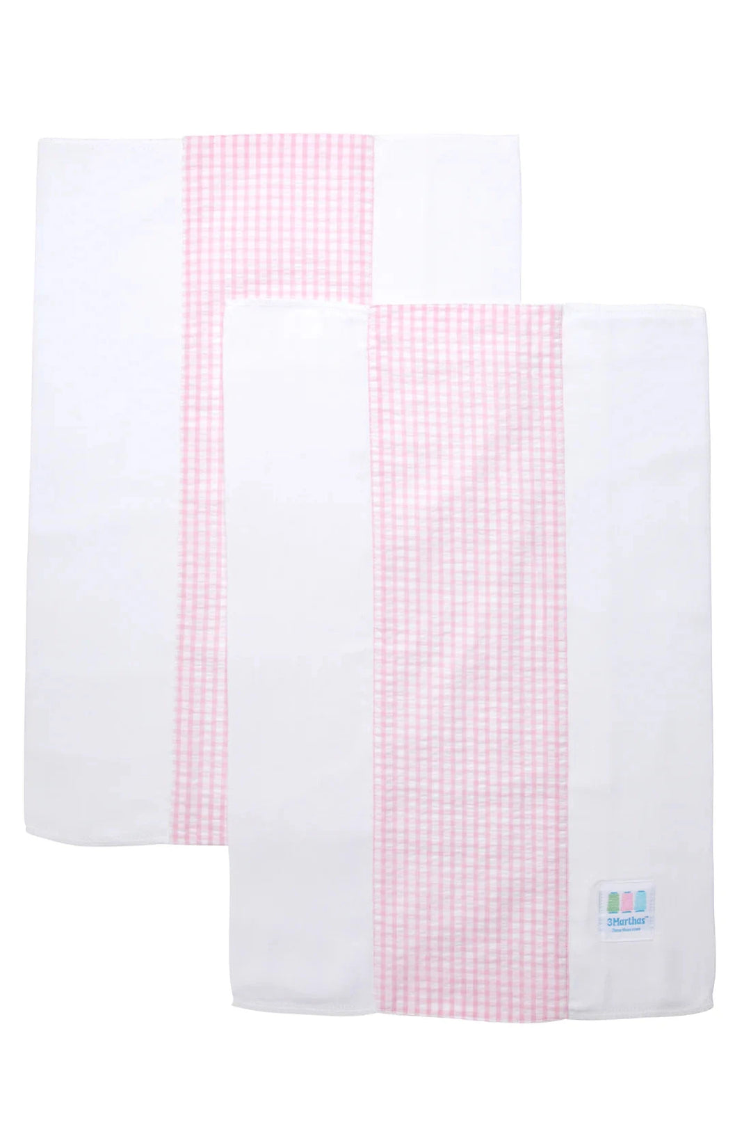Set of 2 Burps Burp Cloths 3 Marthas 