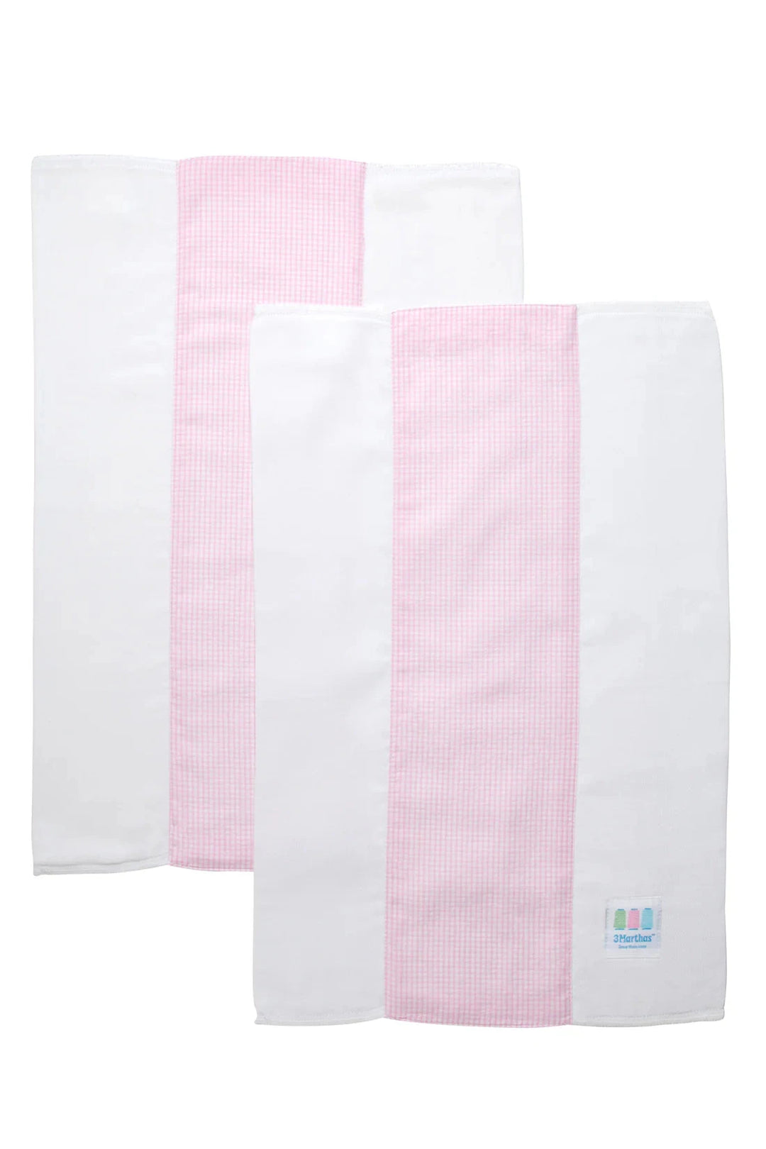 Set of 2 Burps Burp Cloths 3 Marthas 