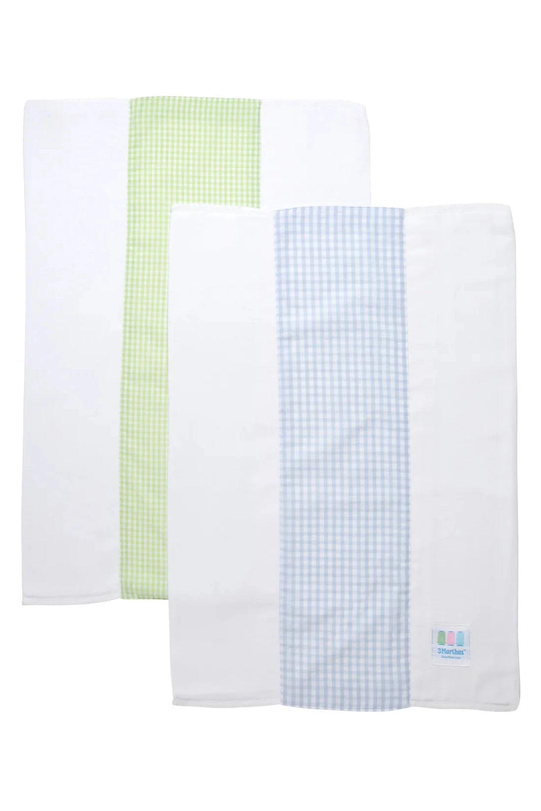 Set of 2 Burps Burp Cloths 3 Marthas 