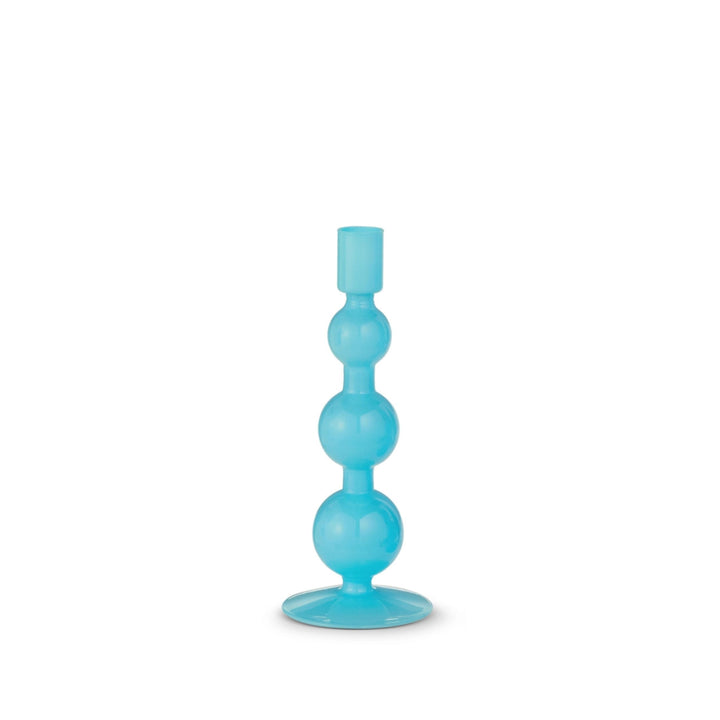 Shades of Blue Candlesticks Candle Holders RAZ Small 