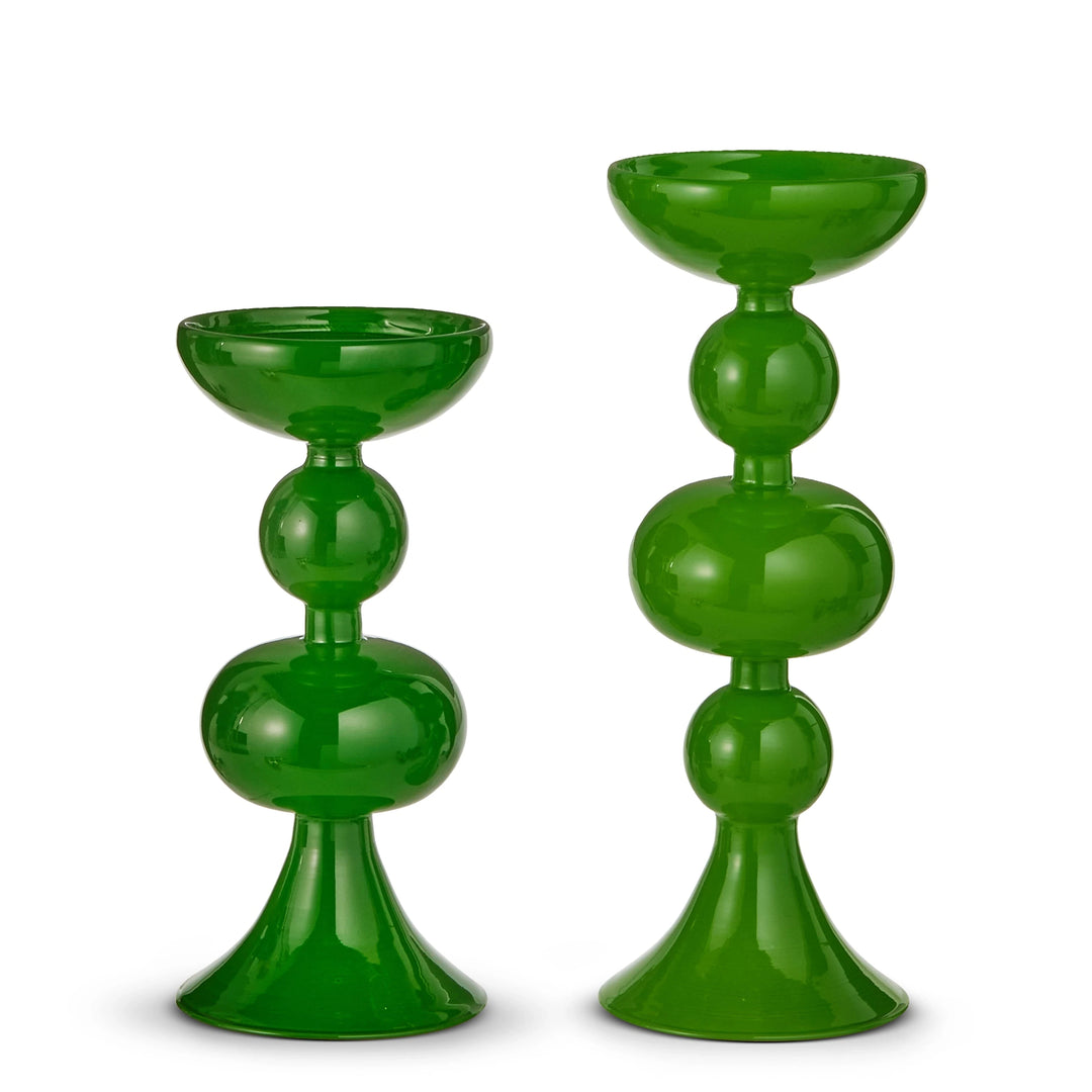 Shades of Green Candle Holders Candle Holders RAZ 