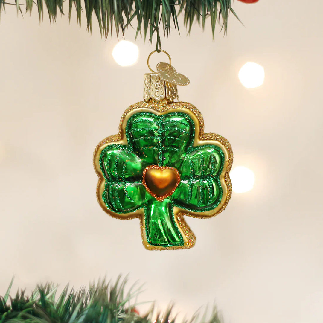 Shamrock Ornament Christmas Ornament Old World Christmas 