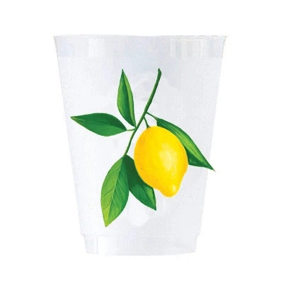 Shatterproof Cups - Lemon Shatterproof Cups WH Hostess 