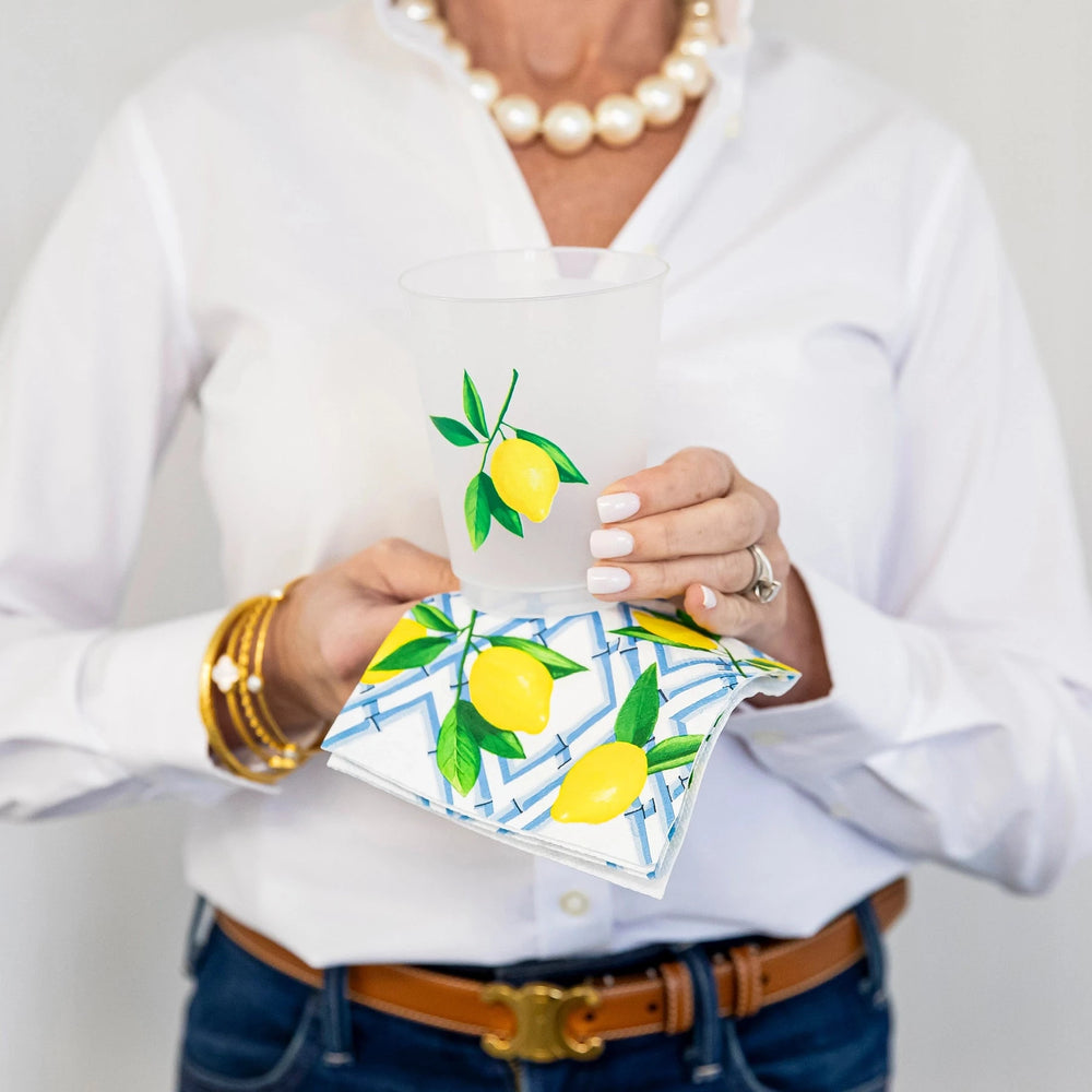 Shatterproof Cups - Lemon Shatterproof Cups WH Hostess 