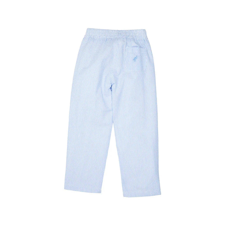 Sheffield Pants - Breakers Blue Seersucker Boy Pants Beaufort Bonnet 