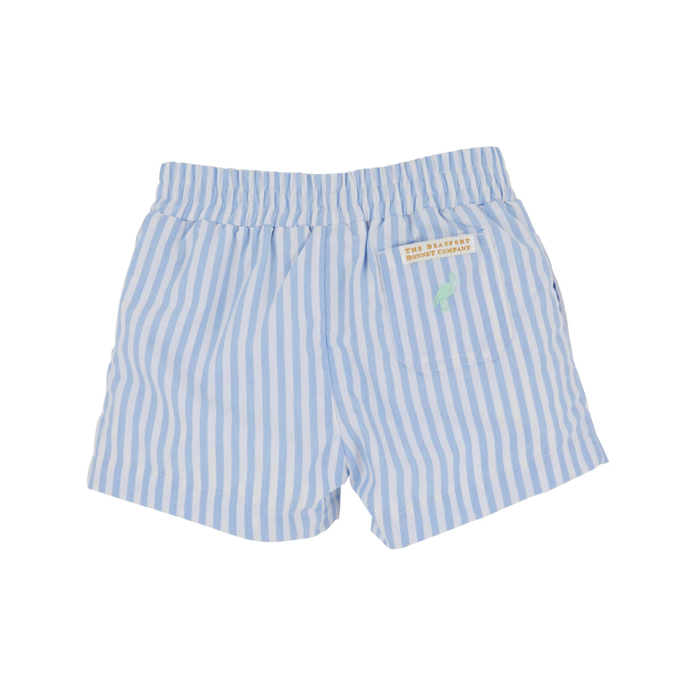 Sheffield Shorts - Beale Street Blue Stripe Boy Shorts Beaufort Bonnet 