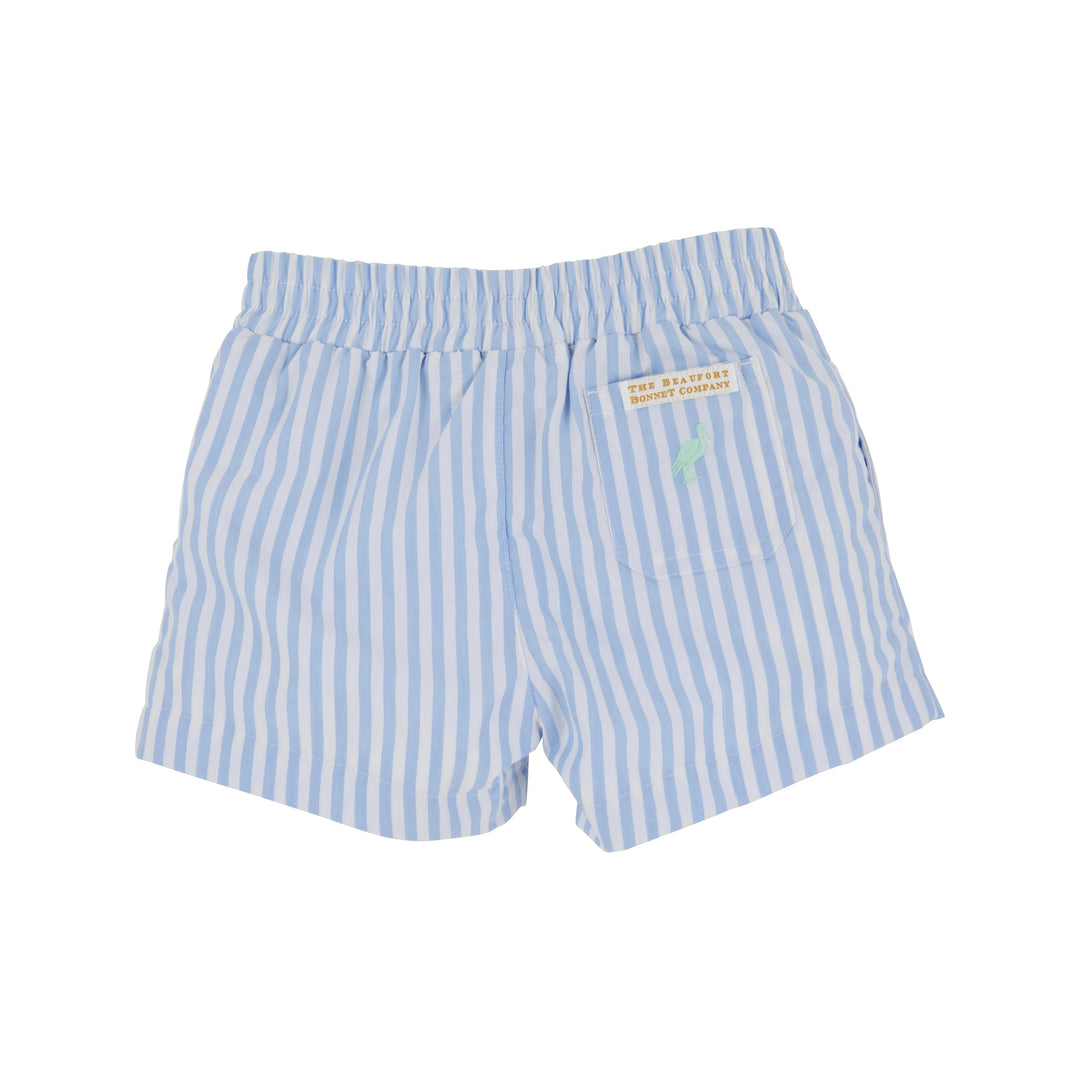 Sheffield Shorts - Beale Street Blue Stripe Boy Shorts Beaufort Bonnet 