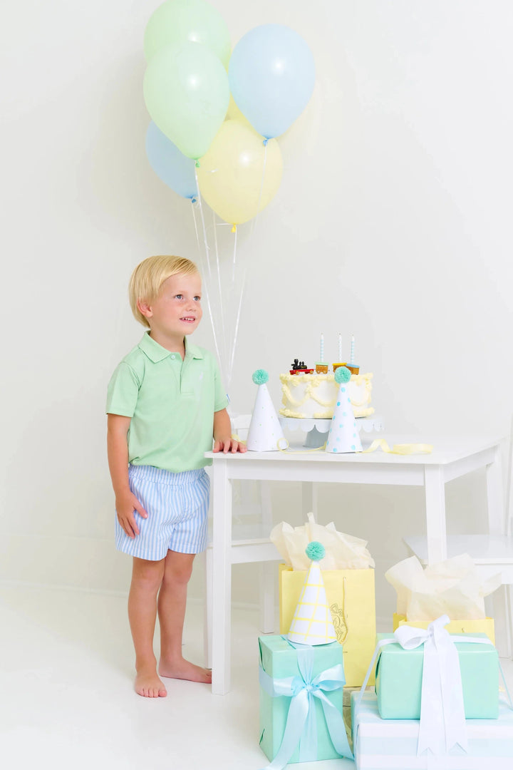 Sheffield Shorts - Beale Street Blue Stripe Boy Shorts Beaufort Bonnet 