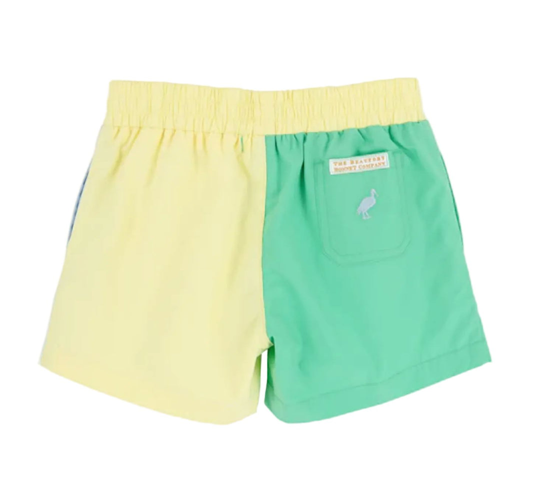 Sheffield Shorts - Grace Bay Green, Buckhead Blue, and Lake Worth Yellow Boy Shorts Beaufort Bonnet 