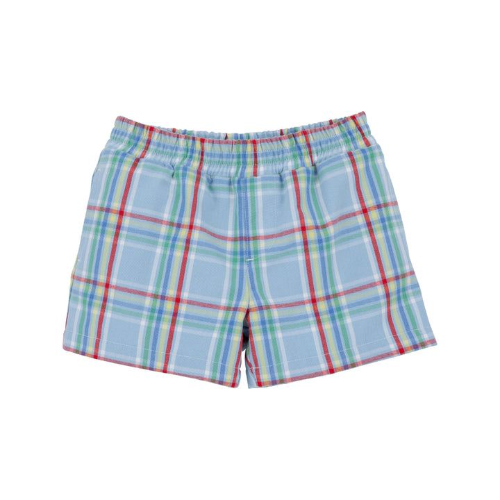 Sheffield Shorts - Kensington Court Plaid Boy Shorts Beaufort Bonnet 