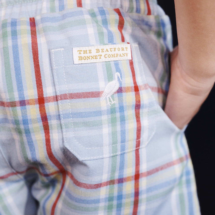Sheffield Shorts - Kensington Court Plaid Boy Shorts Beaufort Bonnet 