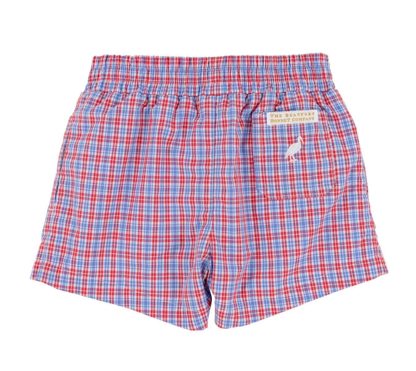 Sheffield Shorts - Polo Field Plaid With Barbados Blue Stork
