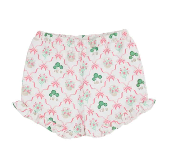 Shelby Anne Shorts - Boxwoods & Bows Girl Shorts Beaufort Bonnet 