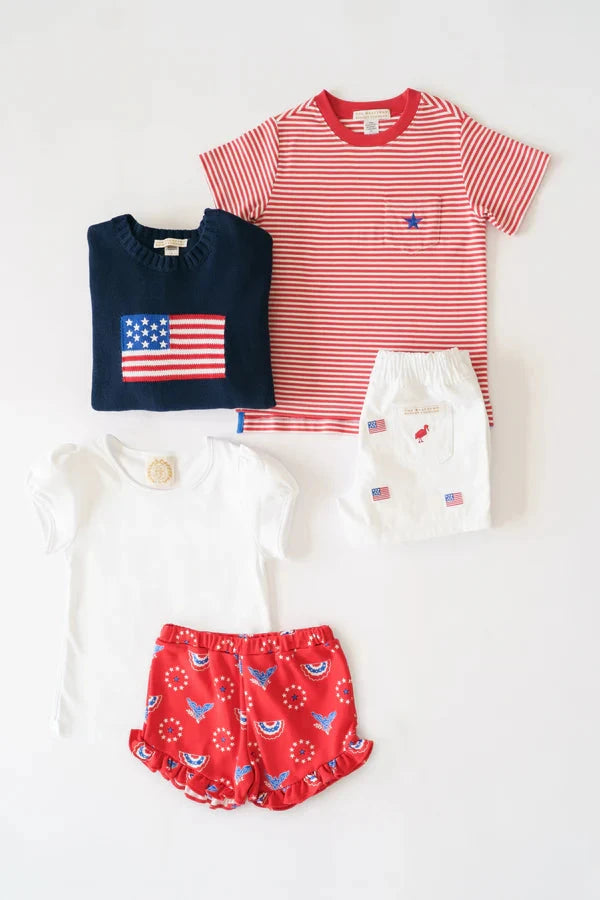 Shelby Anne Shorts - Star Spangled Swag Girl Shorts Beaufort Bonnet 