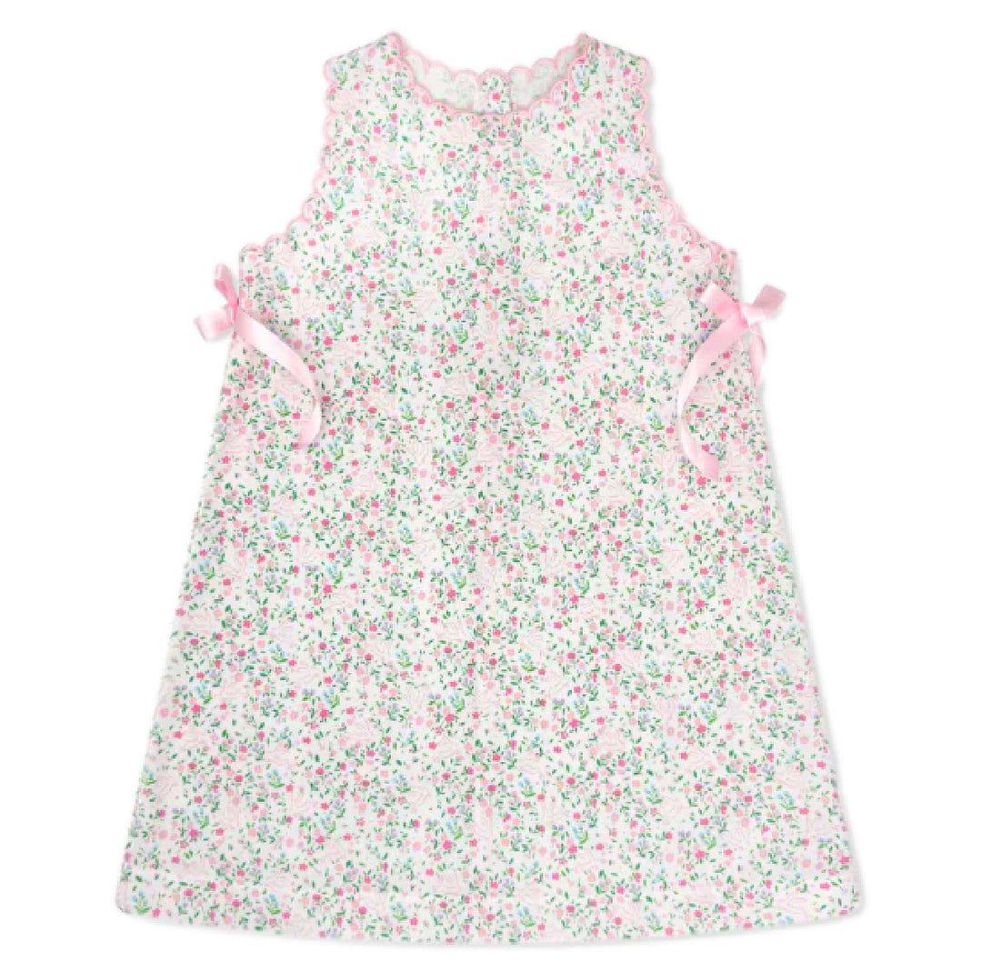 Shelley Dress - Belle Bunny Floral Girl Dress Lullaby Set 