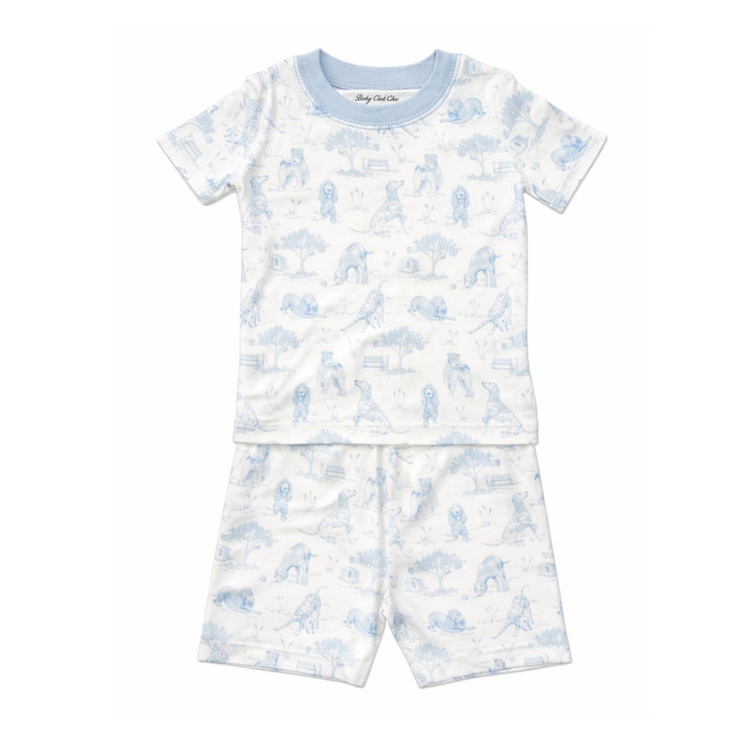 Short Kid Set- Barking Bliss Boy Pajamas Baby Club Chic 