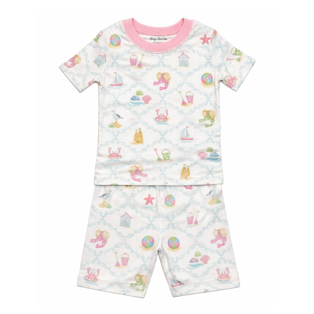 Short Kid Set- By The Sea Boy Pajamas Baby Club Chic 