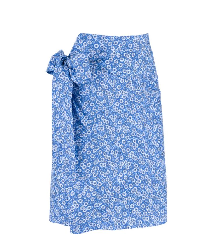 Short Pareo Sarong - Rosebay Floral Womens Cover Up Minnow 