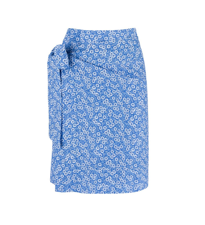 Short Pareo Sarong - Rosebay Floral Womens Cover Up Minnow 