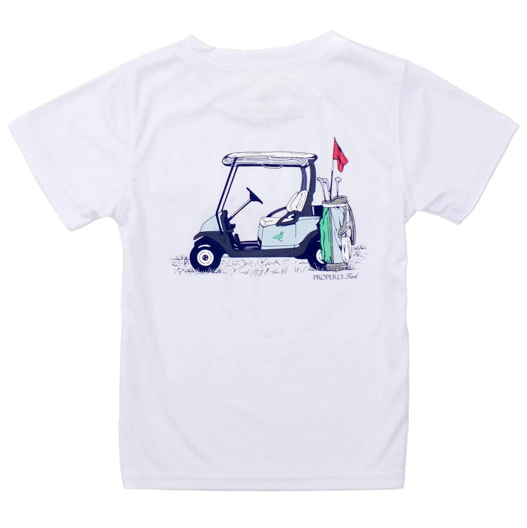 Short Sleeve Tee - Country Club Boy Shirt Properly Tied 