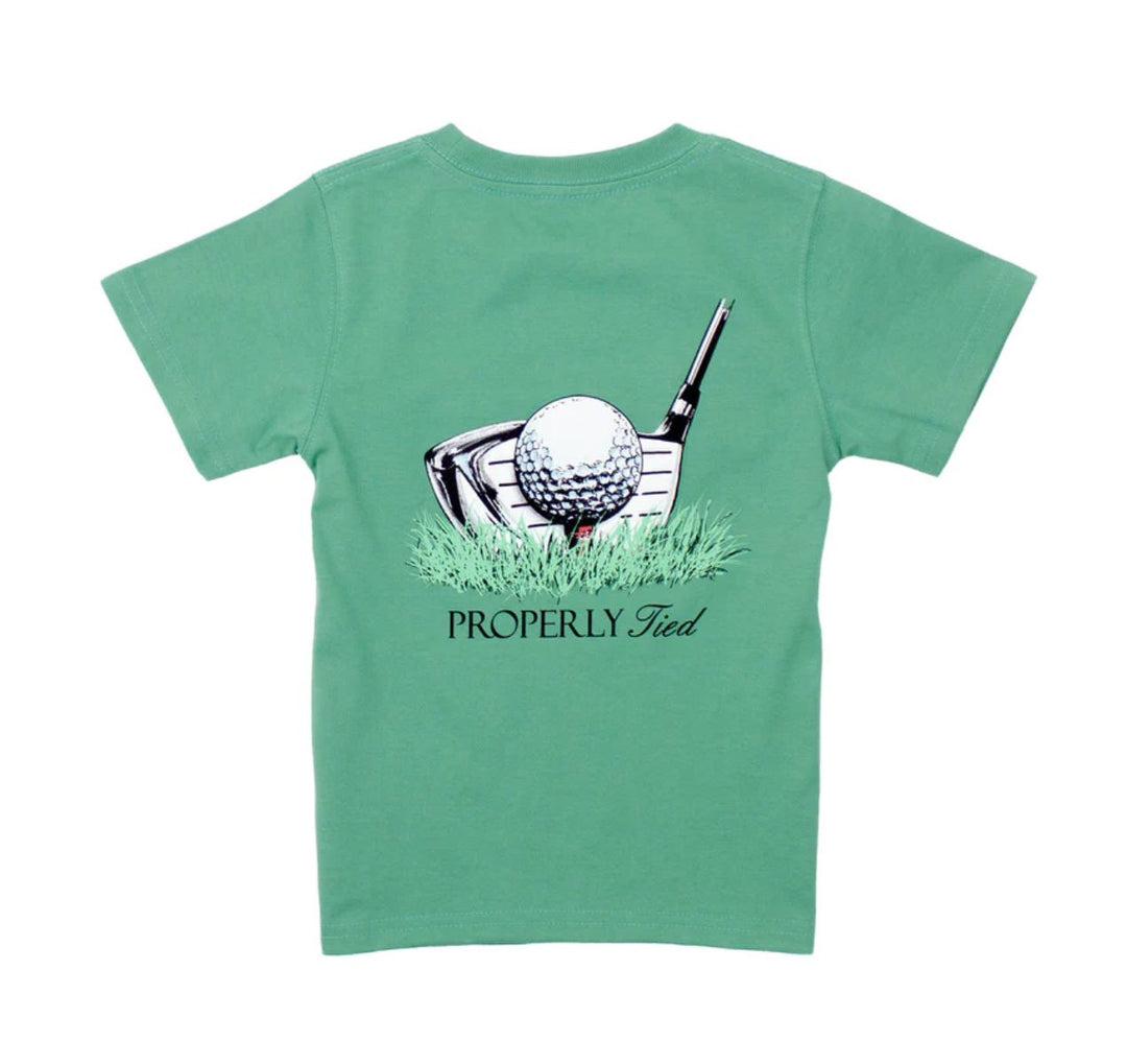 Short Sleeve Tee - Driver on Ivy Boy Shirt Properly Tied 