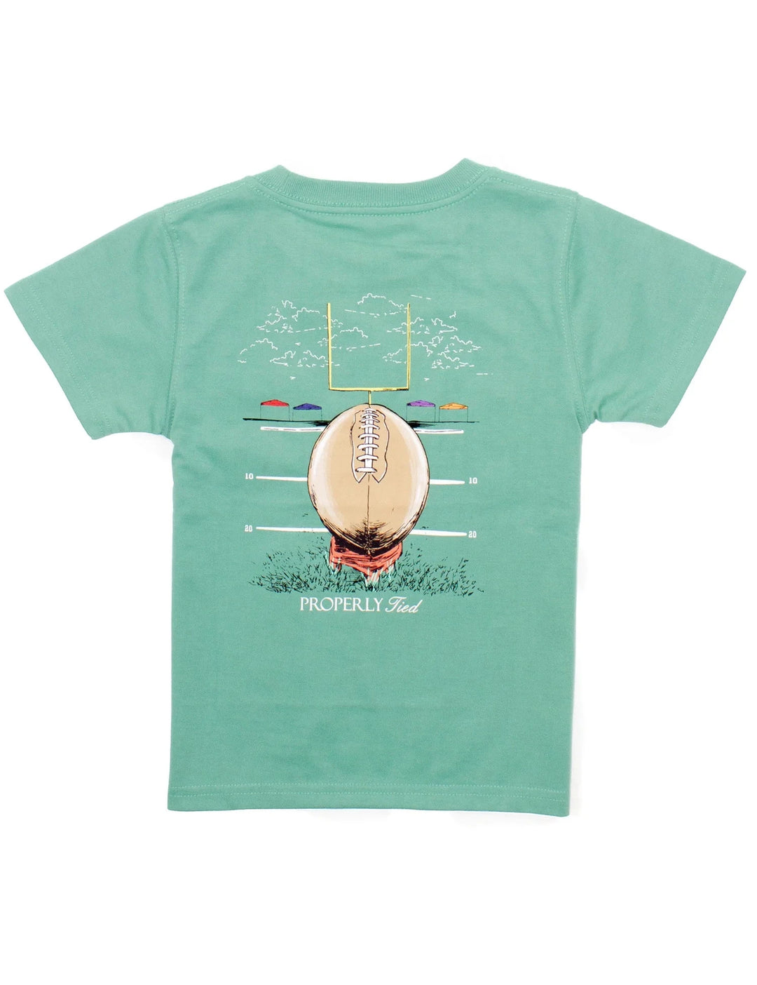 Short Sleeve Tee - Field Goal Ivy Boy Shirt Properly Tied 