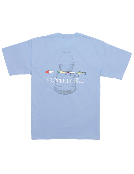 Short Sleeve Tee - Vintage Lures Boy Shirt Properly Tied 