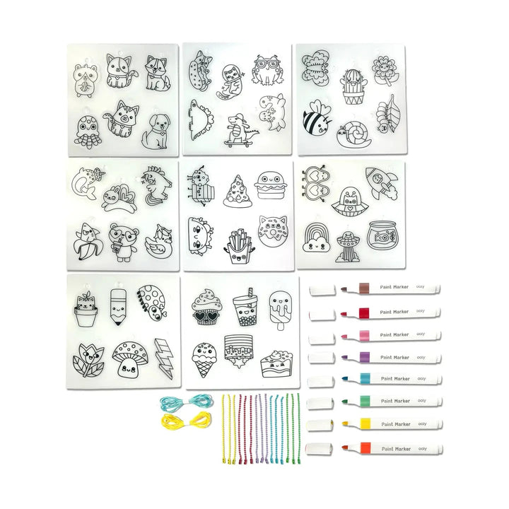 Shrink-Its: D.I.Y. Shrink Art Kit - Deluxe Coloring Supplies Ooly 