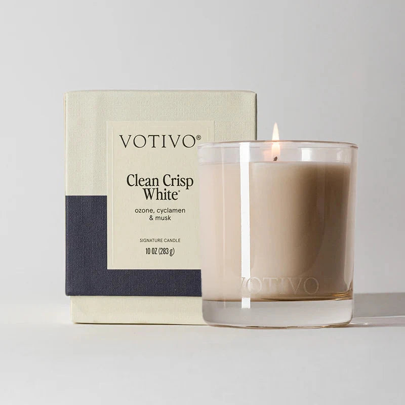 Signature Candle - Clean Crisp White Candle Votivo 