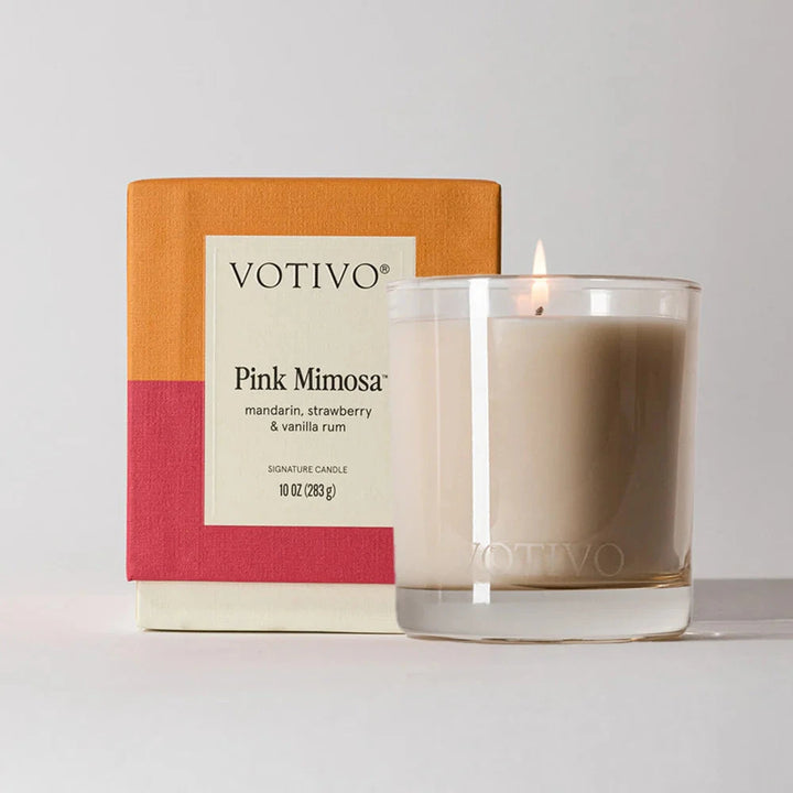 Signature Candle - Pink Mimosa Candle Votivo 