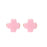 Signature Cross Studs Earrings eNewton Pink 