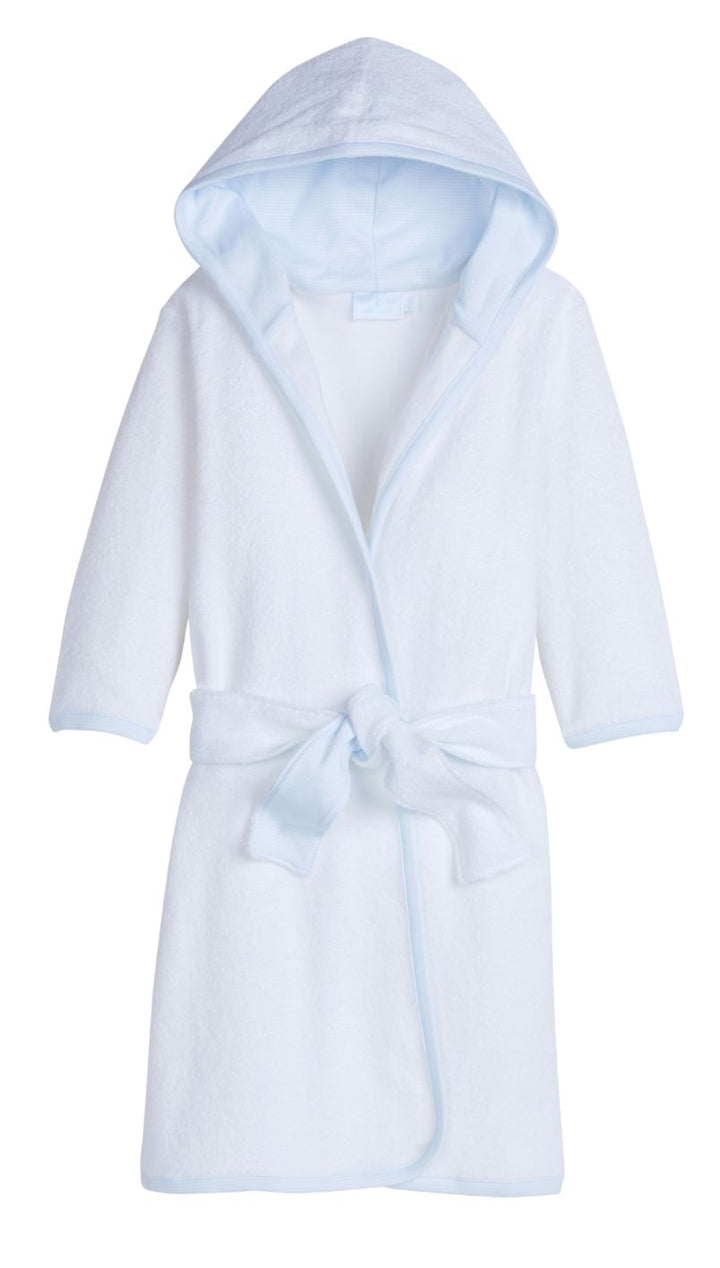 Signature Stripe Robe - Light Blue Child Robes Little English 