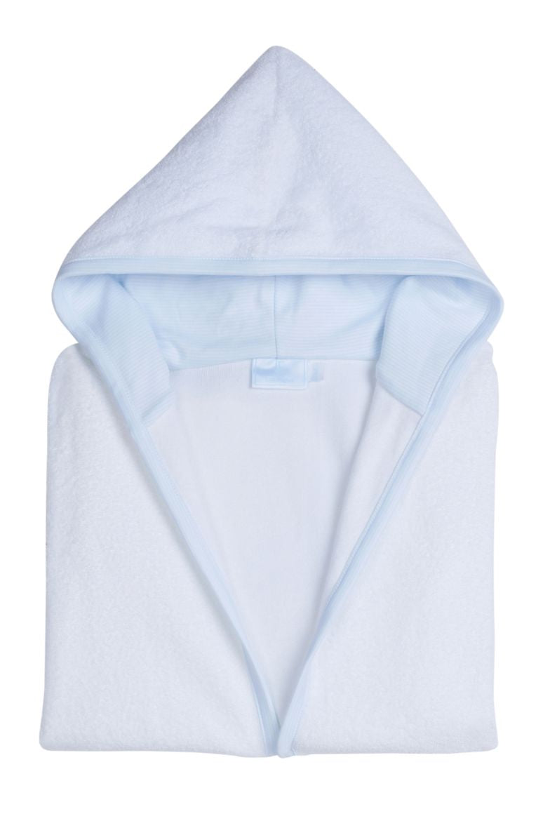 Signature Stripe Robe - Light Blue Child Robes Little English 