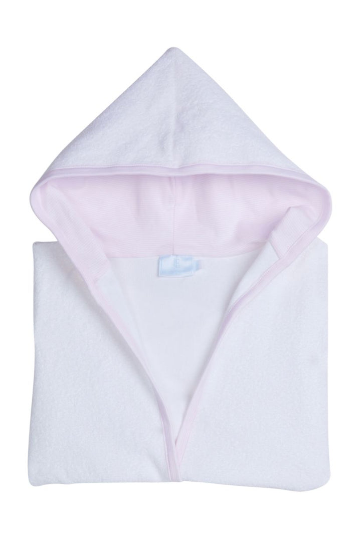 Signature Stripe Robe - Light Pink Child Robes Little English 