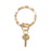 Silicone Big O® Key Rings Keychain O Venture Gold Rush Marble 
