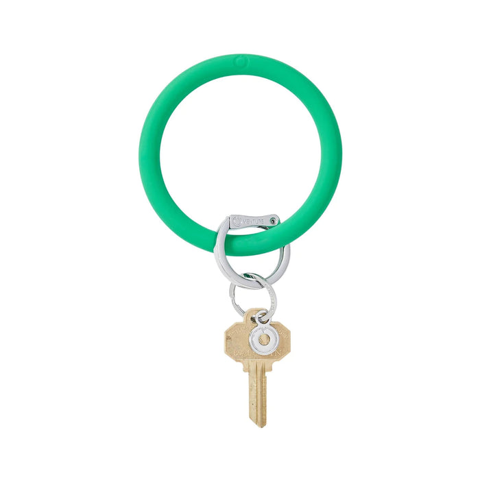 Silicone Big O® Key Rings Keychain O Venture Shamrock 