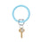 Silicone Big O® Key Rings Keychain O Venture Sweet Caroline Blue 