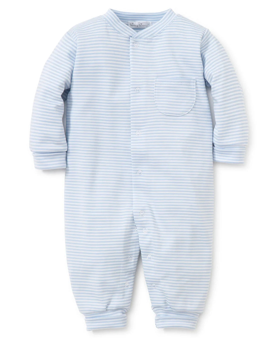 Simple Stripes Blue Playsuit Boy Romper Kissy Kissy 