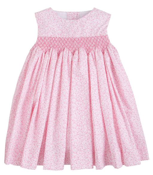 Simply Smocked Dress - Pink Vinings Girl Dress Little English 