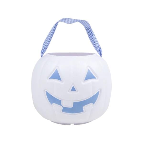 Sir Proper's Pumpkin Pail - Barbados Blue Halloween Bag Beaufort Bonnet 