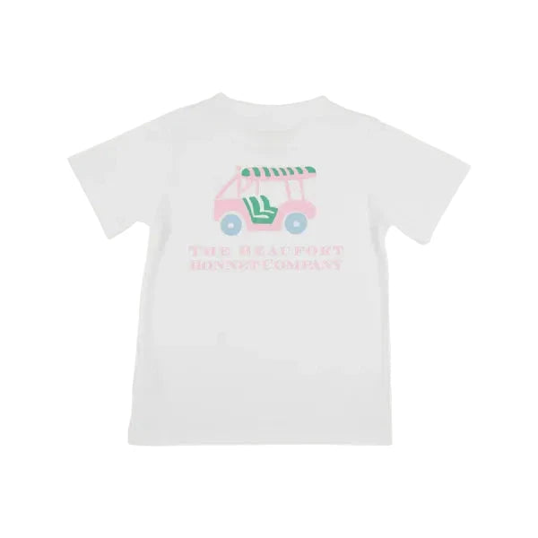 Sir Proper's T-Shirt - Pink Golf Cart Girl Shirt Beaufort Bonnet 