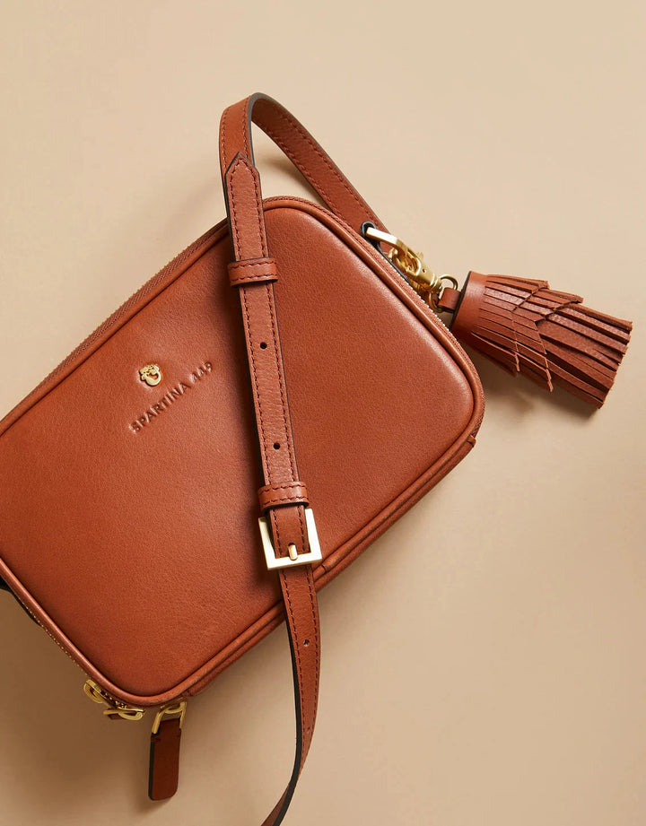 Siren Harlow Crossbody - Saddle Brown Womens Purse Spartina 