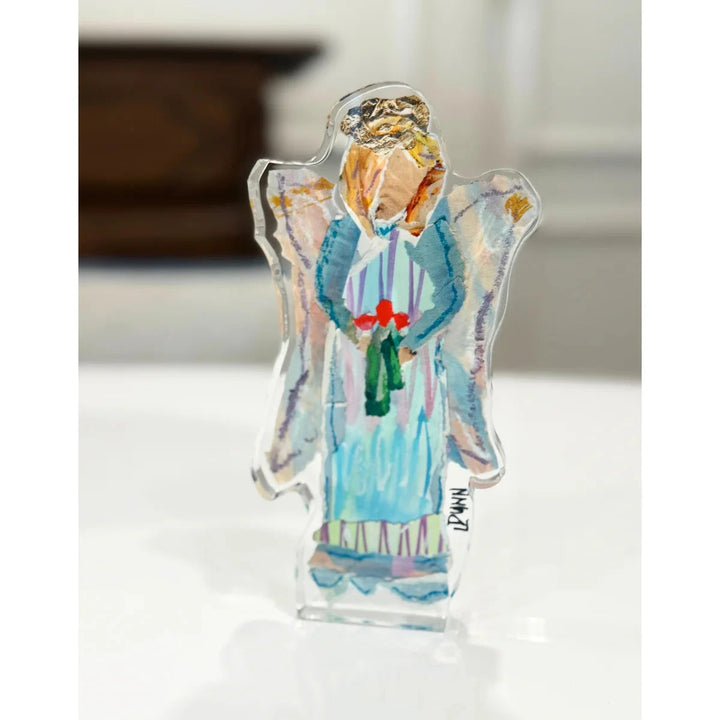 Sitting Acrylic Angels Home Decor Lauren Dunn 