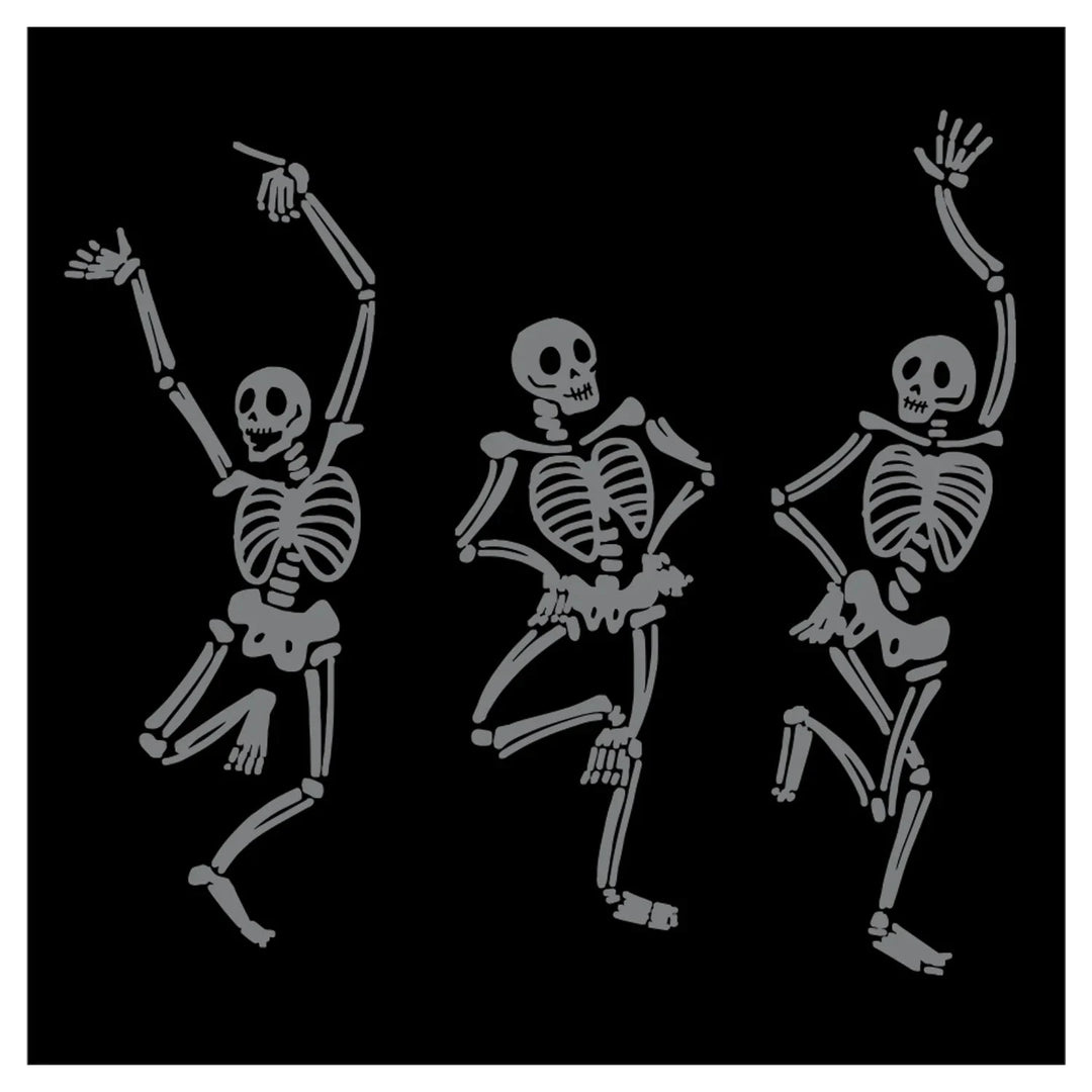Skeleton Dance Cocktail Napkins Cocktail Napkins Hester and Cook 