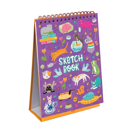 Sketch & Show Standing Sketchbook: Pets At Play Activity Toy Ooly 