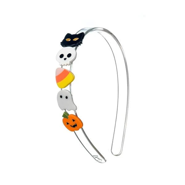 Skull Pumpkin Ghost Multi Headband Girl Headband Lilies and Roses 