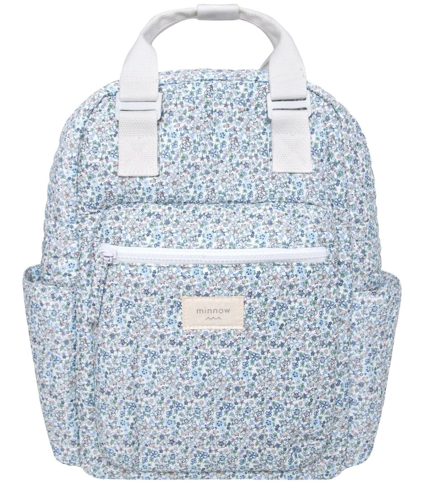Slate Floral Everyday Backpack Backpacks Minnow 