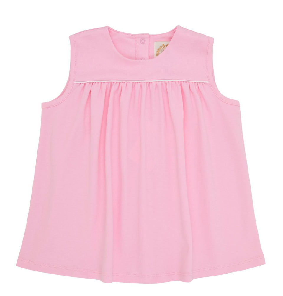 Sleeveless Dowell Day Top - Pier Party Pink Girl Shirt Beaufort Bonnet 