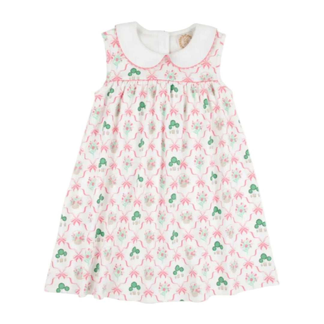 Sleeveless Mary Dal Dress - Boxwoods & Bows Girl Dress Beaufort Bonnet 