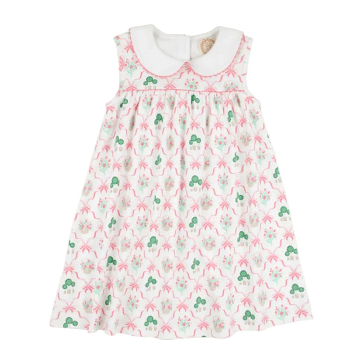 Sleeveless Mary Dal Dress - Boxwoods & Bows Girl Dress Beaufort Bonnet 